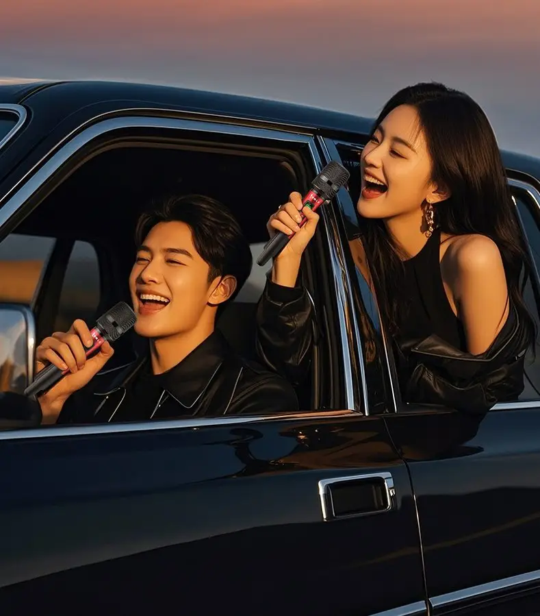 wireless microphone with bluetooth for car FM radio